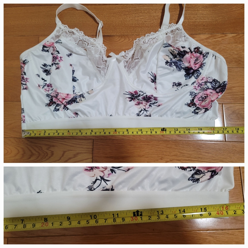 YITTY Burgundy and Floral Bralettes - Picture 12 of 12